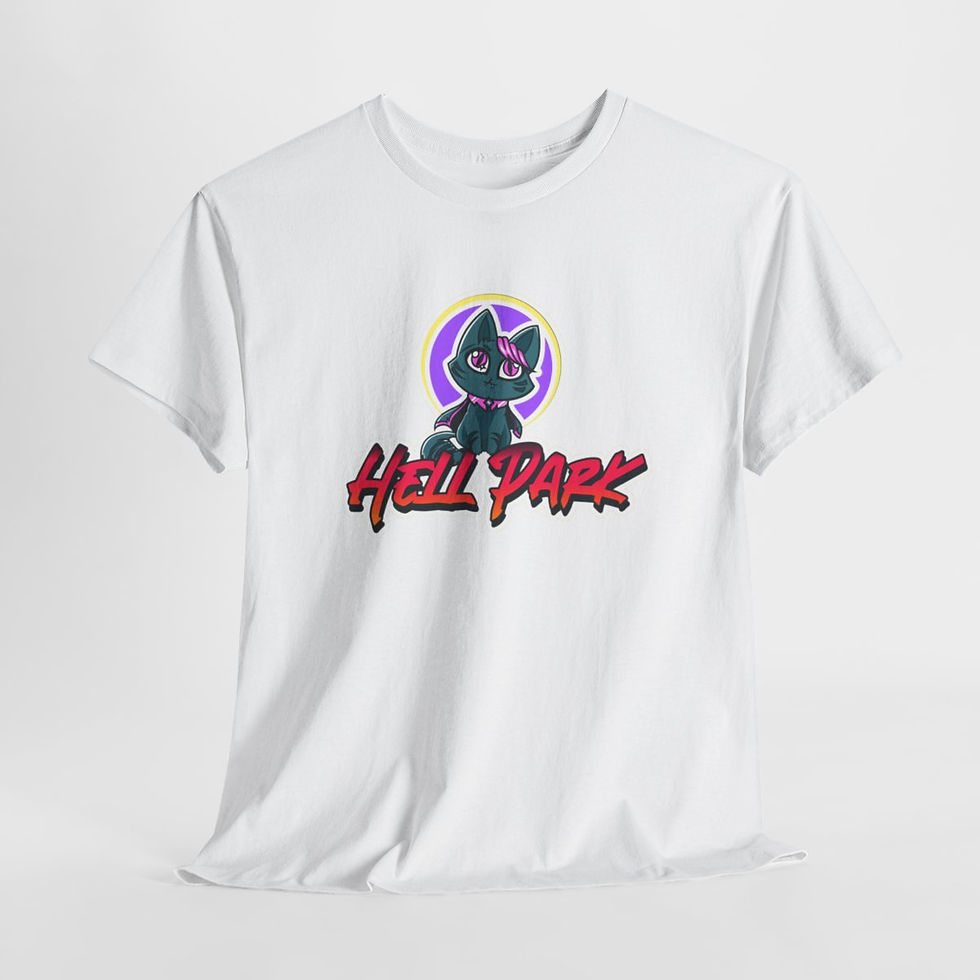 Thumbnail: Hell Park Mewtie-Pie Logo T-Shirt