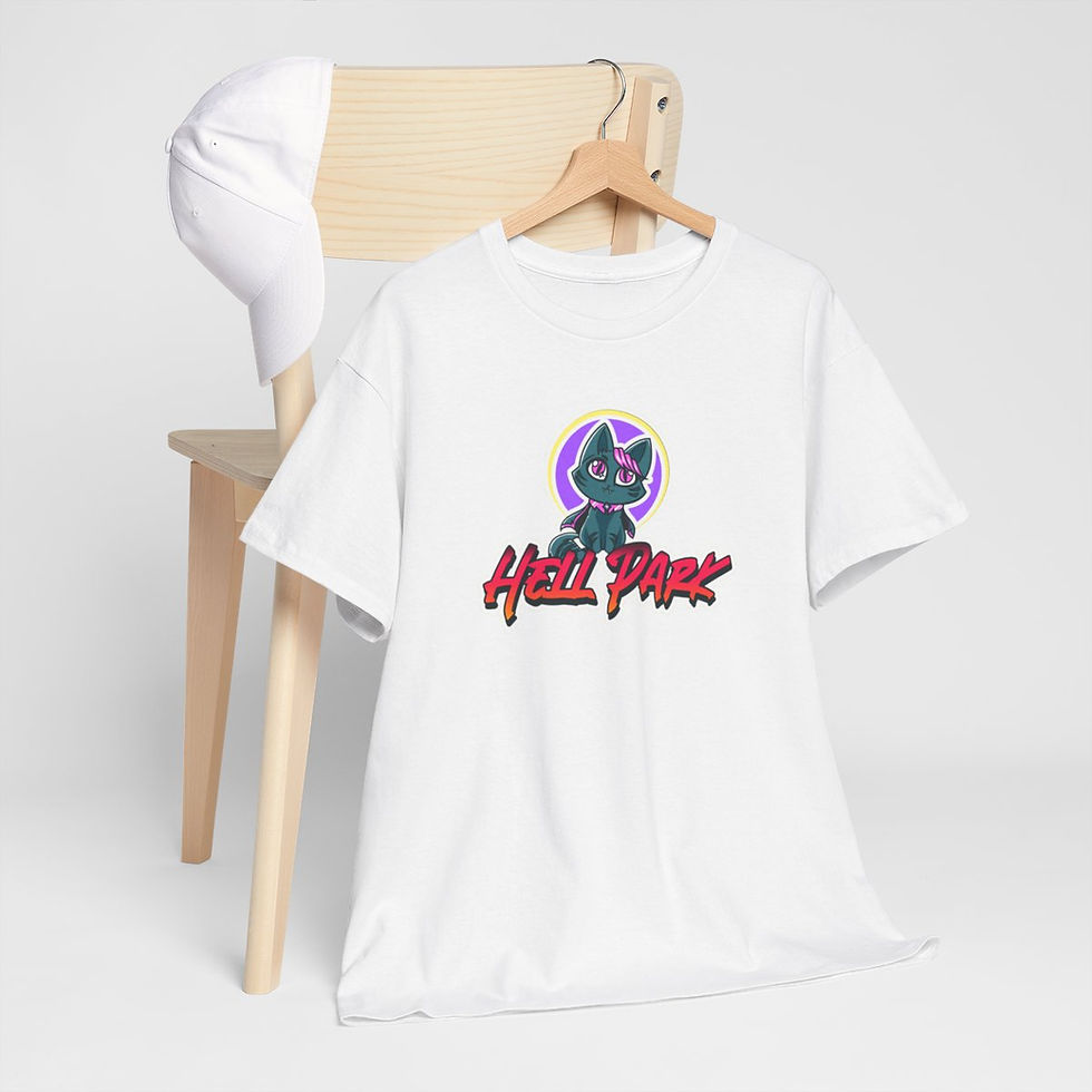 Thumbnail: Hell Park Mewtie-Pie Logo T-Shirt