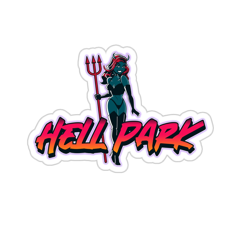 Thumbnail: Hell Park Arachna Logo Sticker!