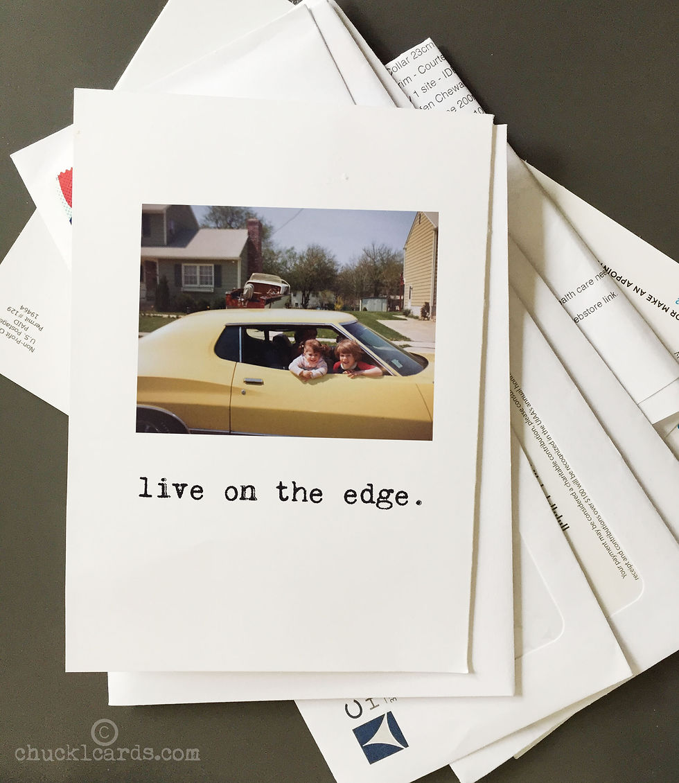 Thumbnail: Live on the Edge Card