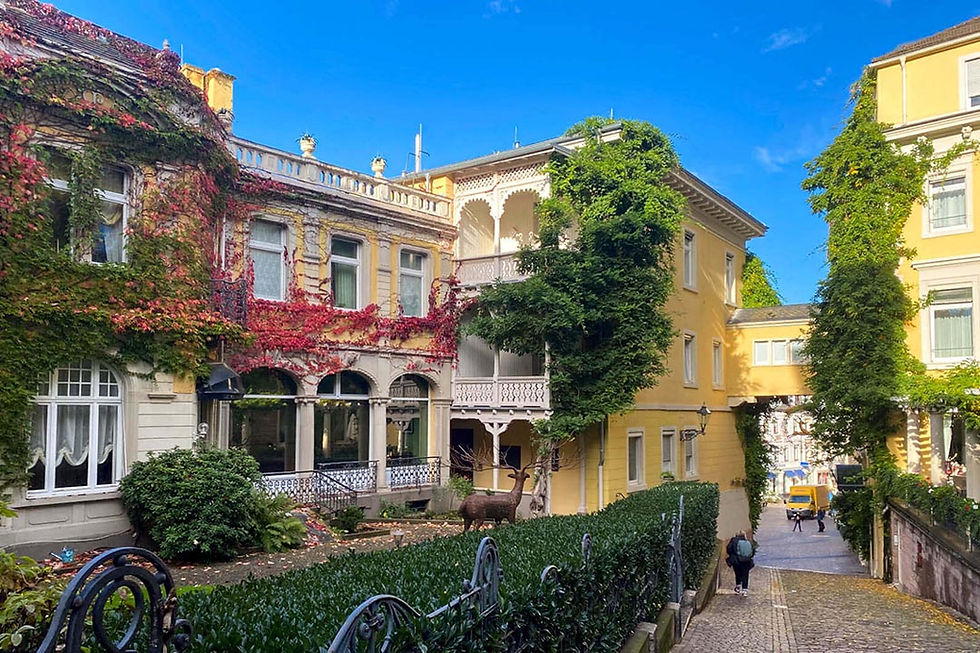 Baden-Baden, Straßenblick