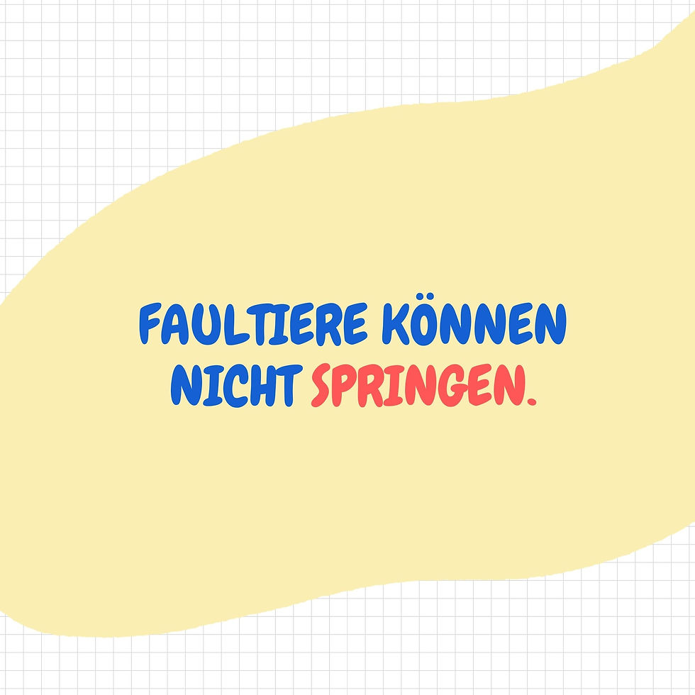 Schräger Fakt zu Faultieren