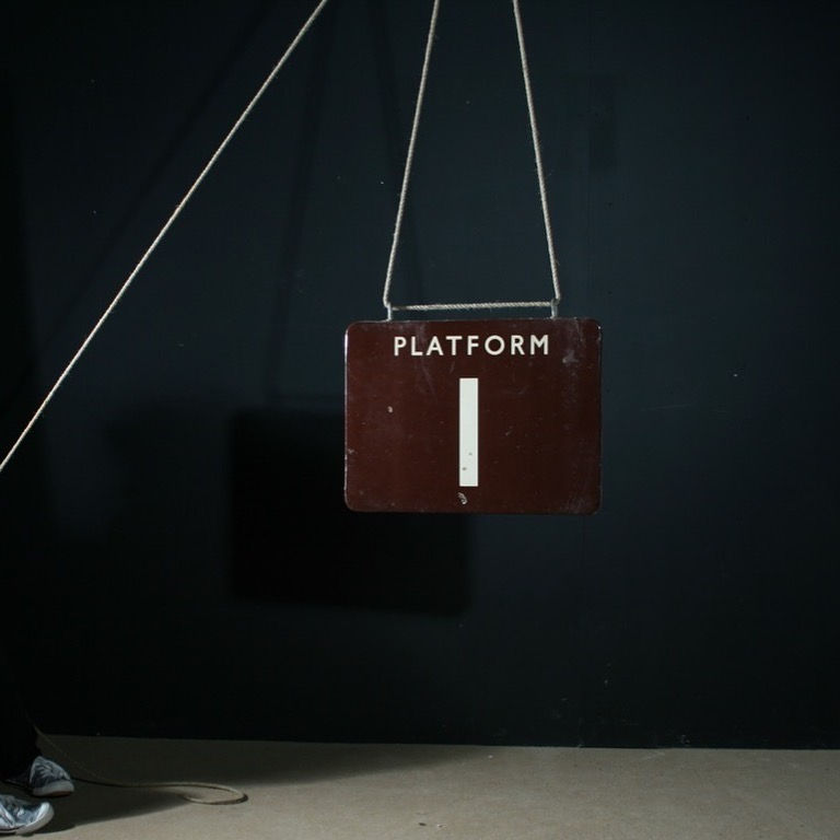 Enamel Railway Sign SOLD