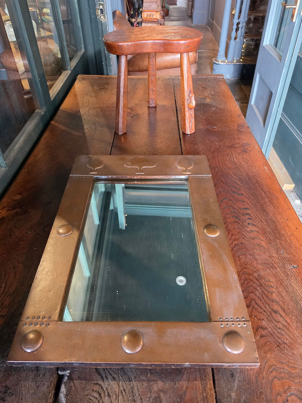 Thumbnail: Arts & Crafts Copper Framed Mirror POA
