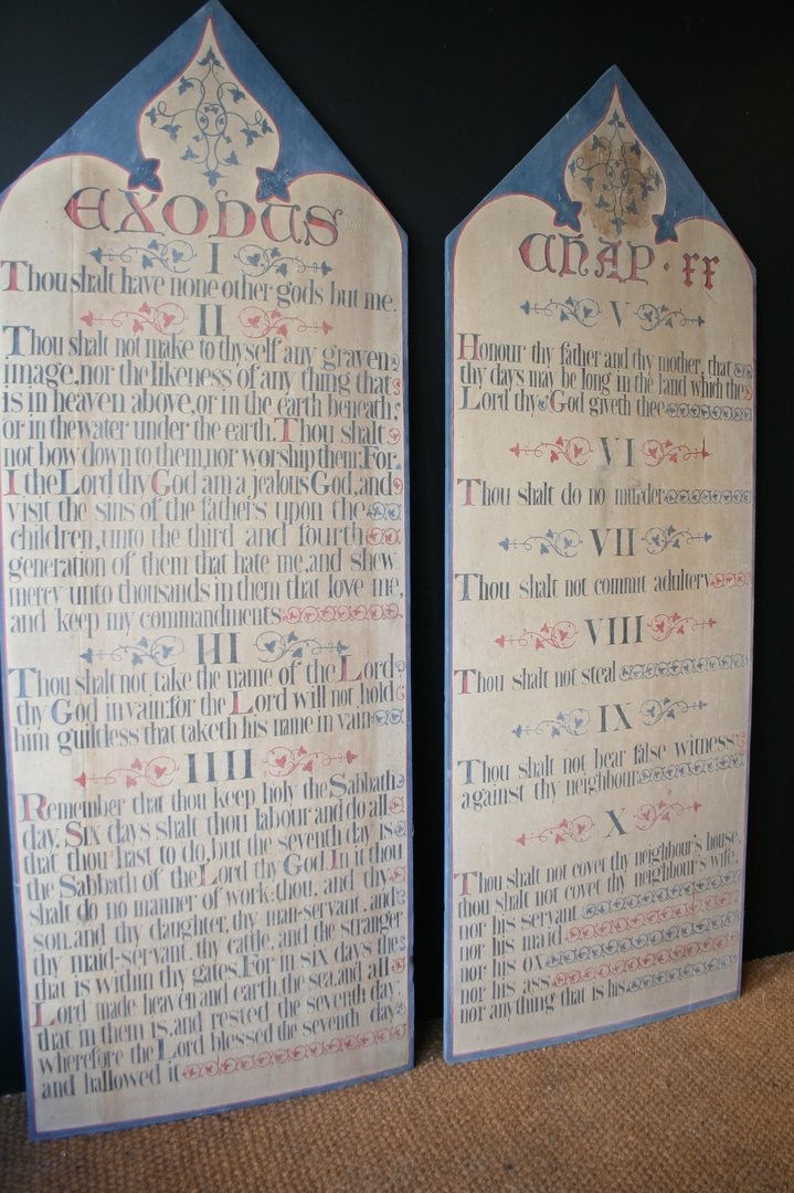 Ten Commandments SOLD