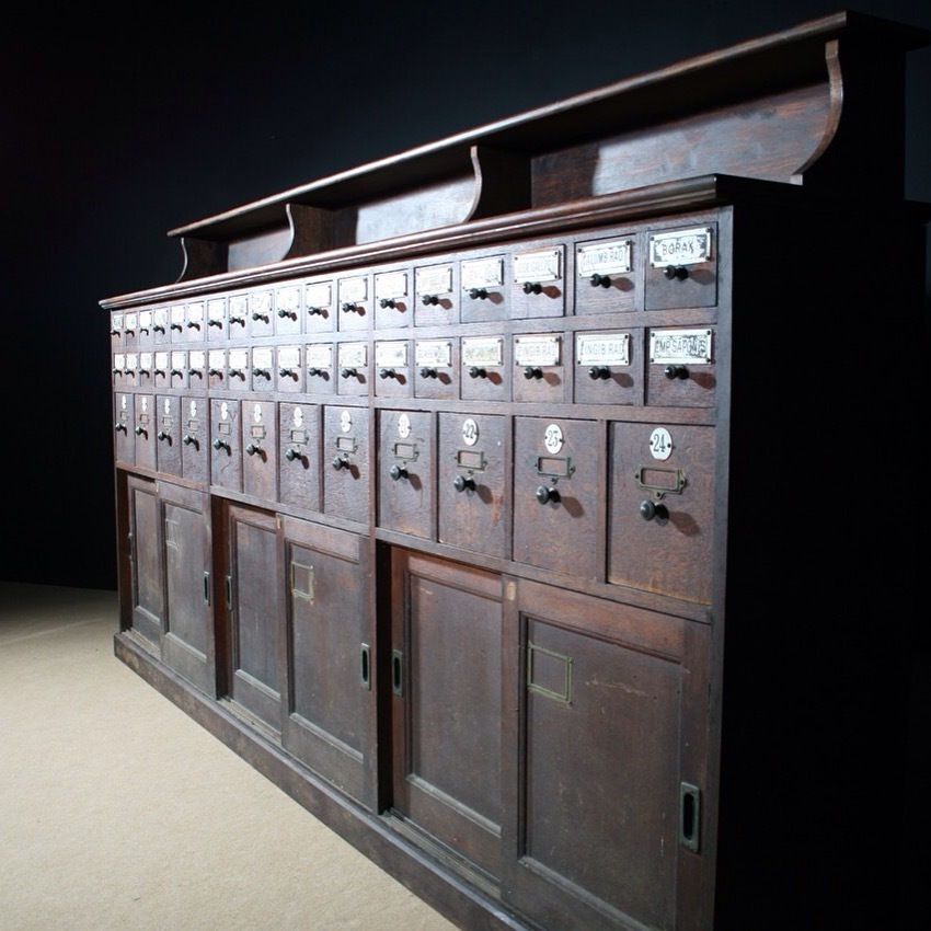 Large Apothecary Counter SOLD