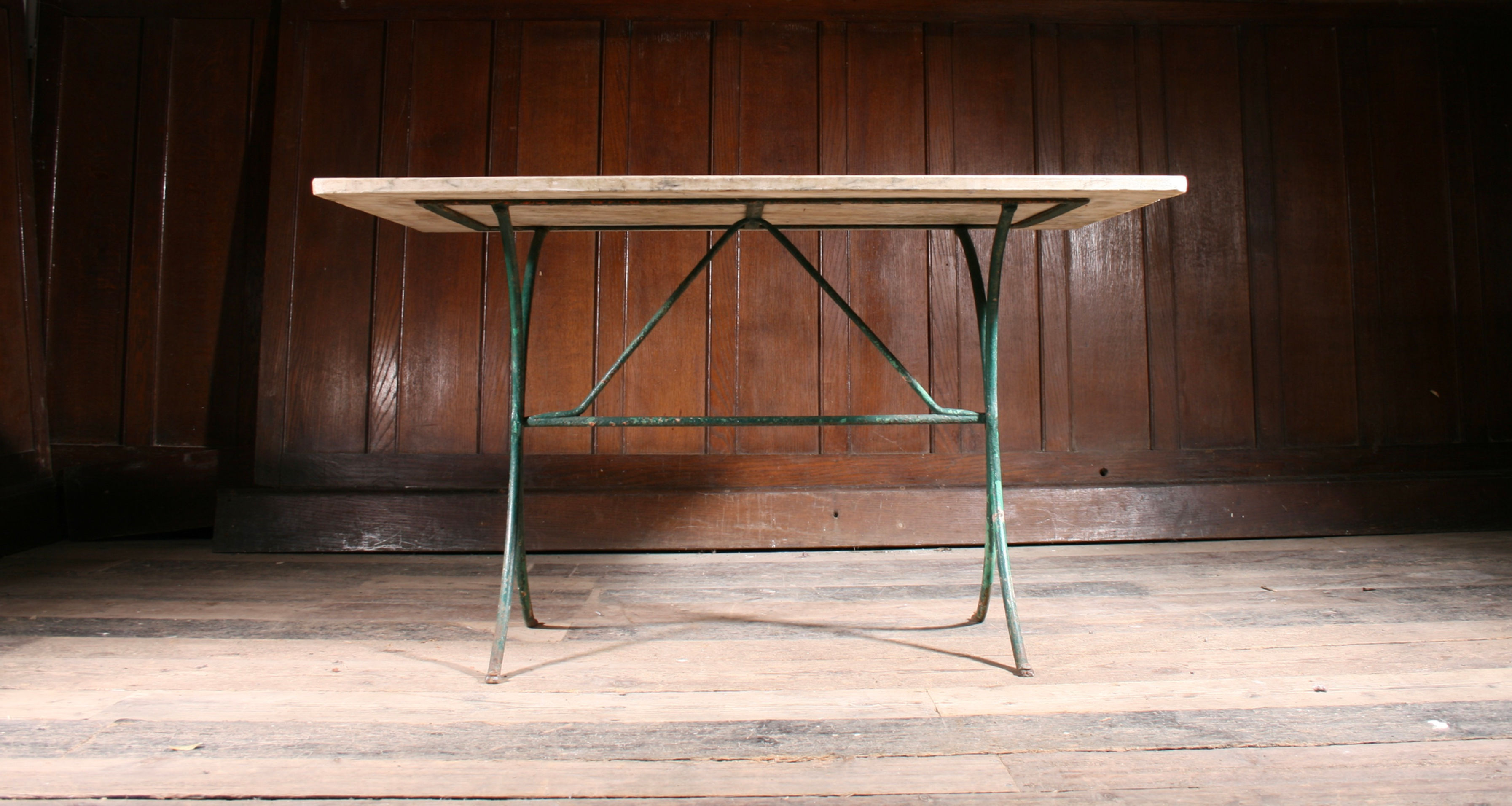 Marble Topped Console