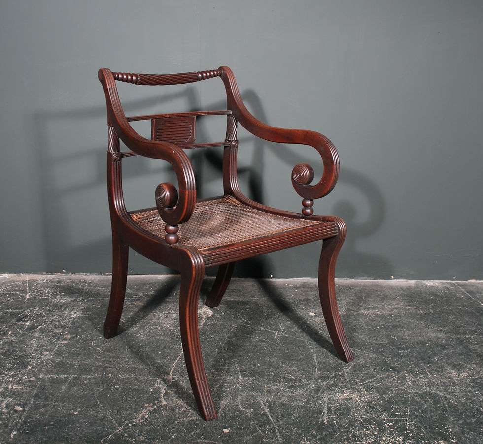 Thumbnail: 'Gillows' Mahogany Carver Chair SOLD