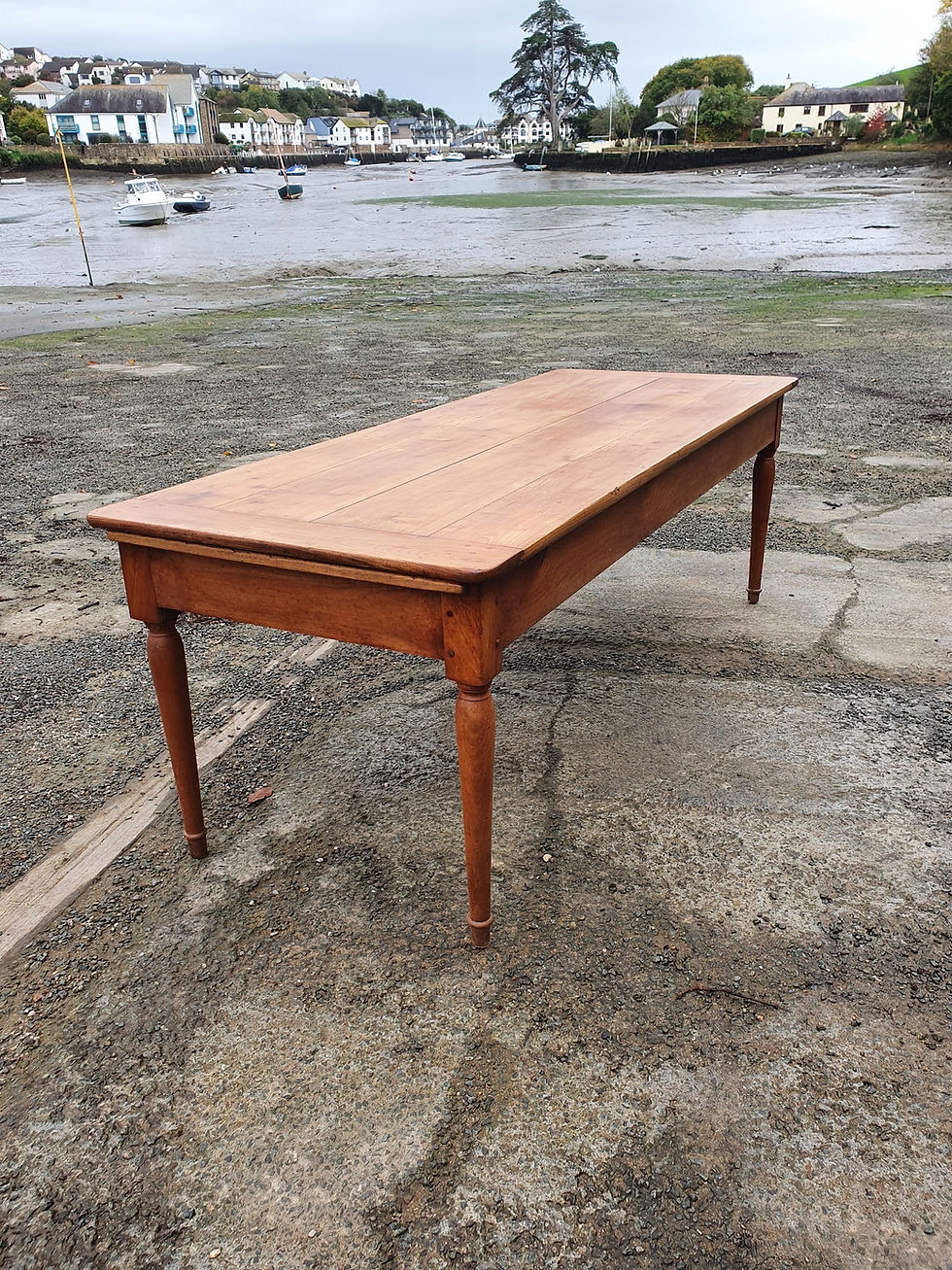 Thumbnail: Large Eight Seater Farmhouse Table SOLD