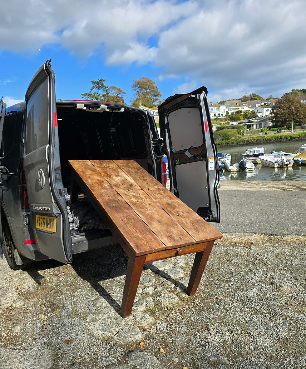 Thumbnail: English Walnut Farmhouse Table SOLD