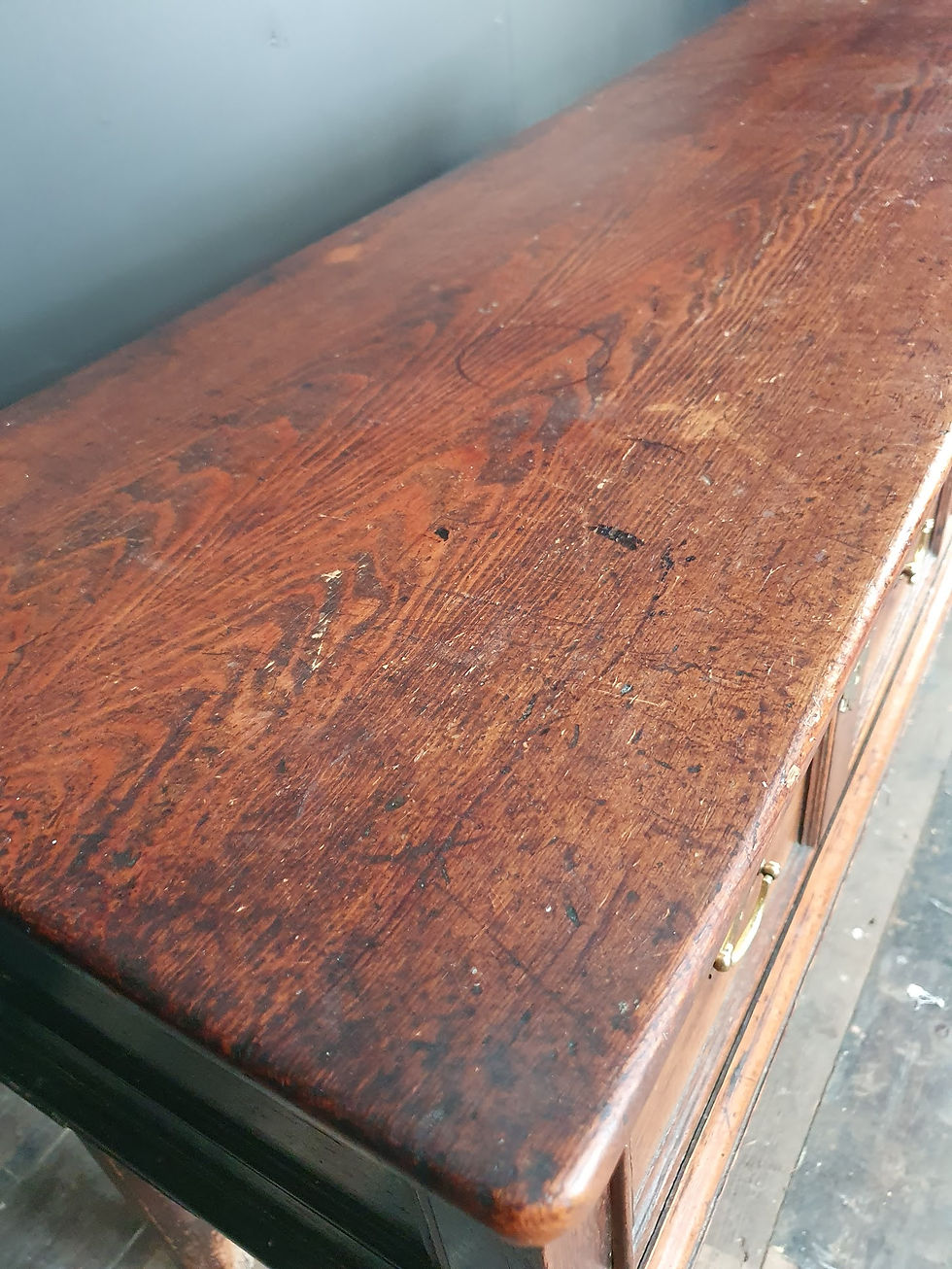 Thumbnail: Early Georgian Pine Dresser Base SOLD