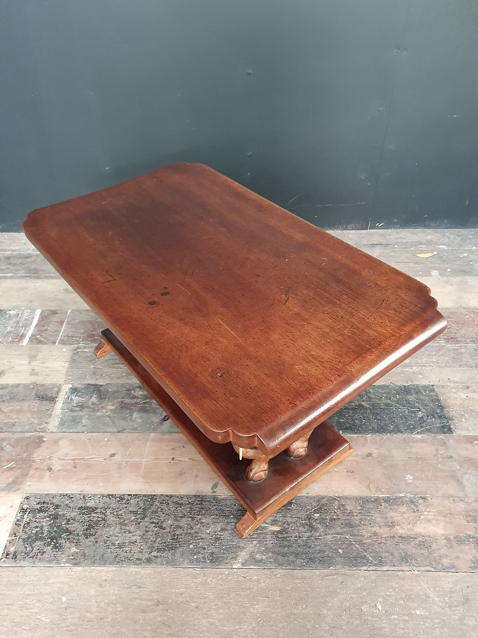 Thumbnail: Rare Set of Elephant Coffee Table and Stools SOLD