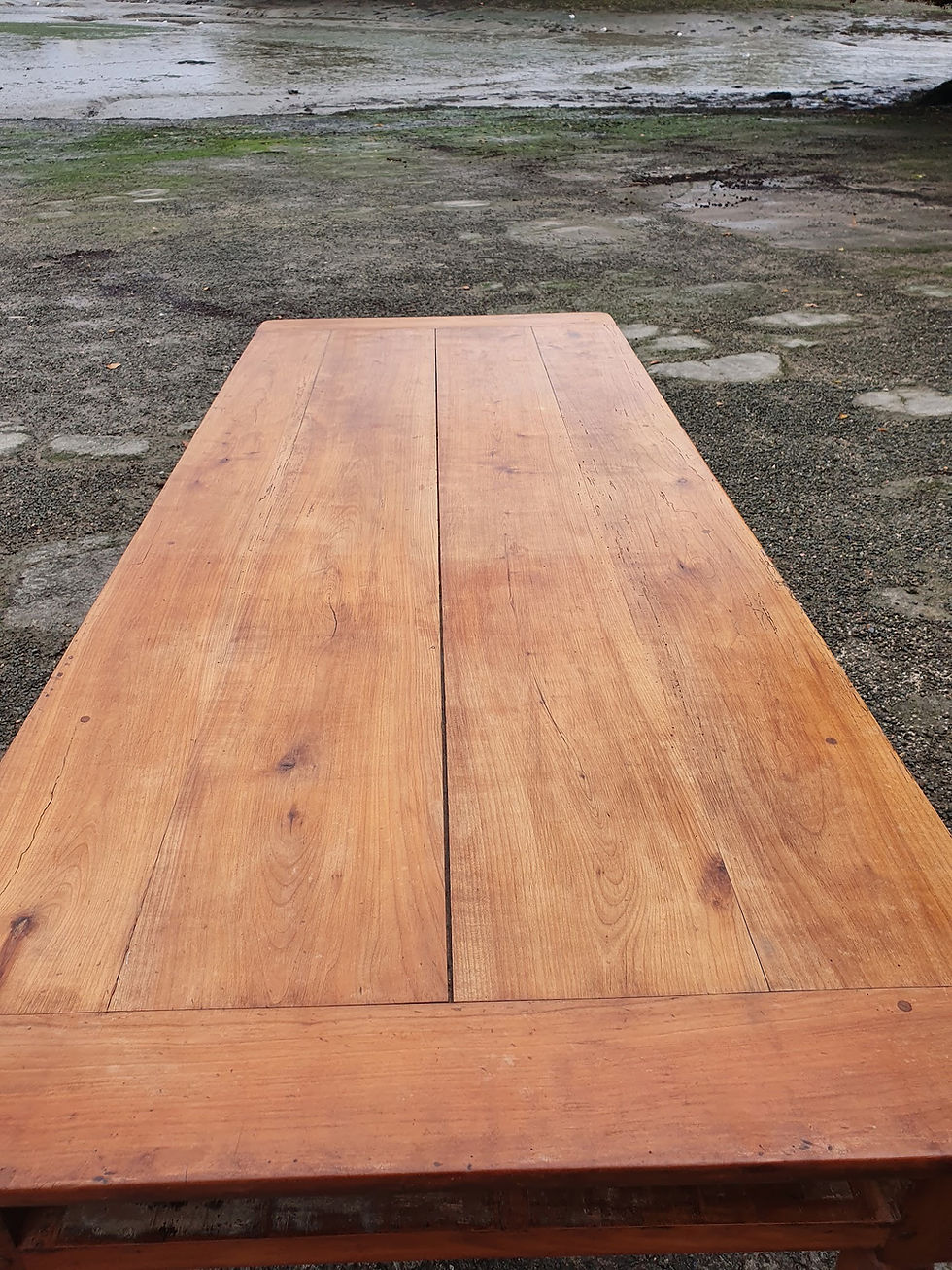 Thumbnail: Large Eight Seater Farmhouse Table SOLD