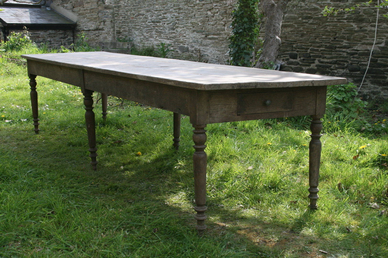 Massive Chestnut Farm Table SOLD