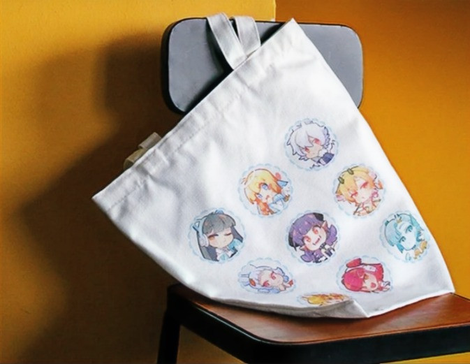 Thumbnail: Custom Canvas Tote Bag