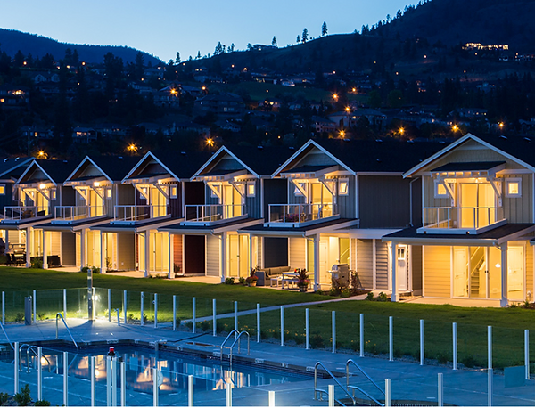 Kelowna Beach Front Cottages Home