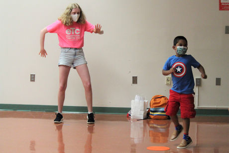 Creative Drama Campers Blast Off!