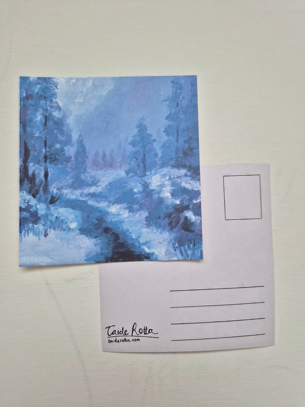 Thumbnail: "Slippery road" - Print