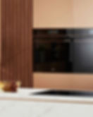 Modern kitchen with appliances that can be used in developments