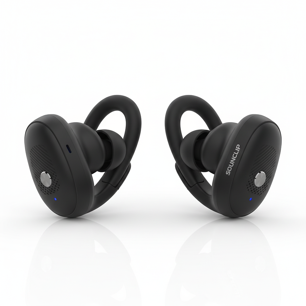 Open Ear Clip-On Sports Earbuds
