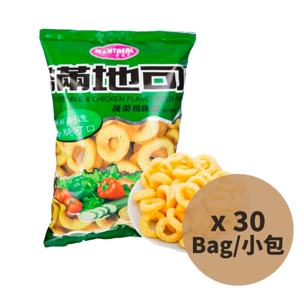 滿地可蔬菜雞味圈