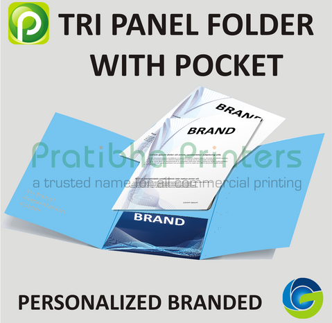 TRI PANEL FOLDER