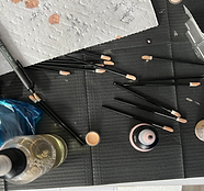 Scar Camouflage ink being used