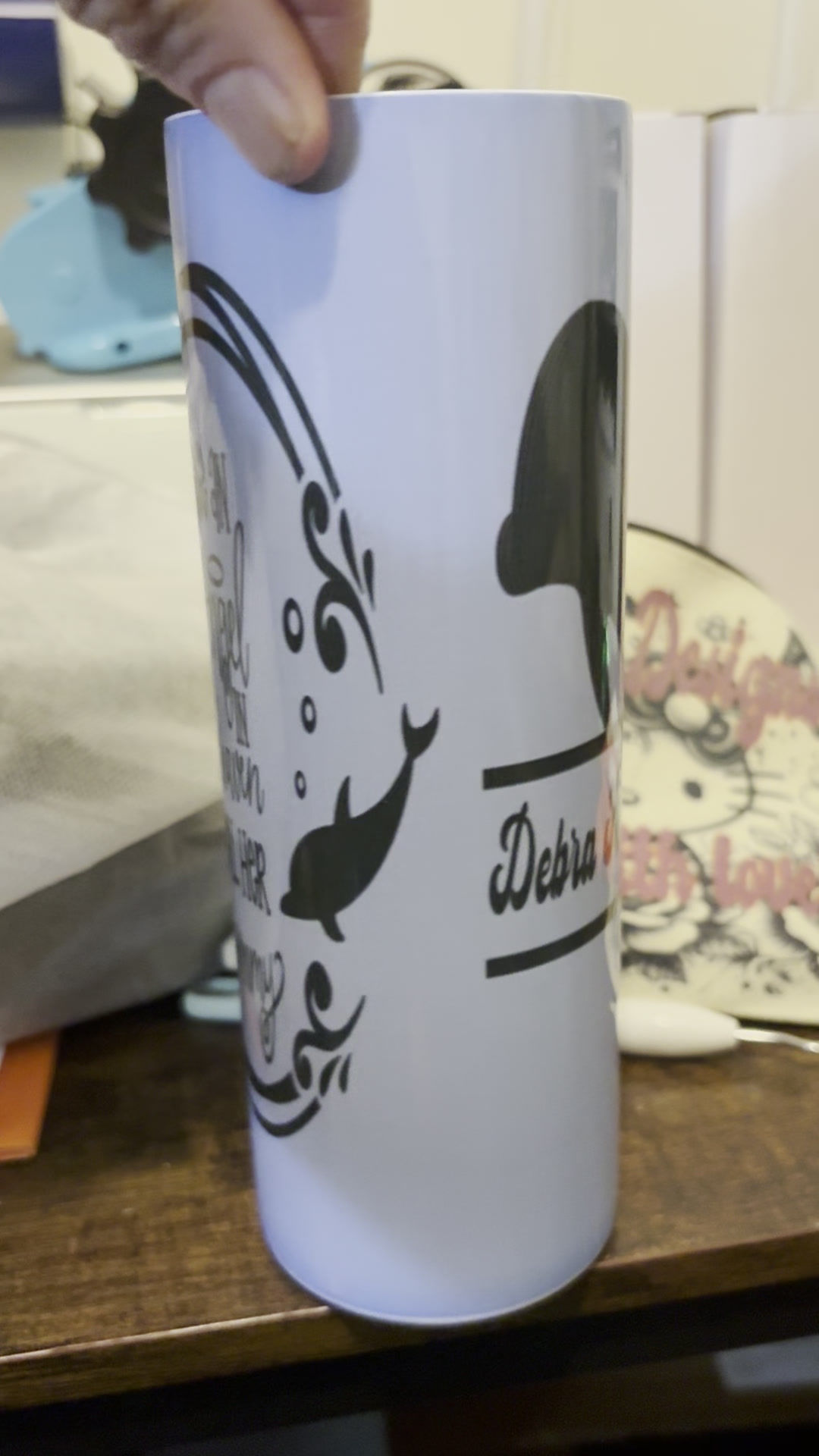 Customizable photo 20oz tumblr