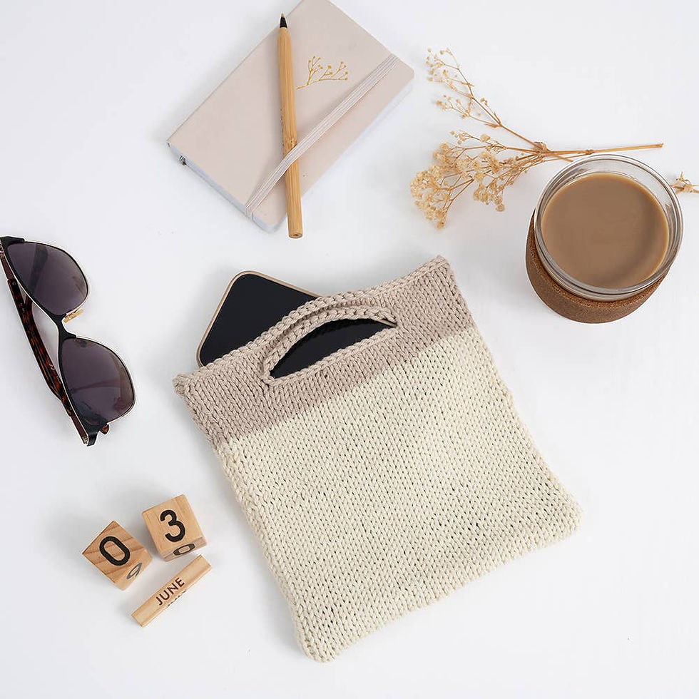 Thumbnail: Beginners Bag Knitting Kit