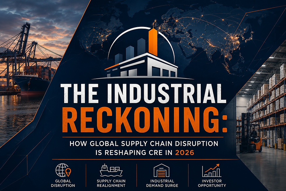 The Industrial Reckoning: How Global Supply Chain Disruption Is Reshaping CRE in 2026