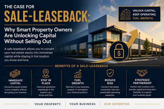 The Case for Sale-Leaseback: Why Smart Property Owners Are Unlocking Capital Without Selling Out