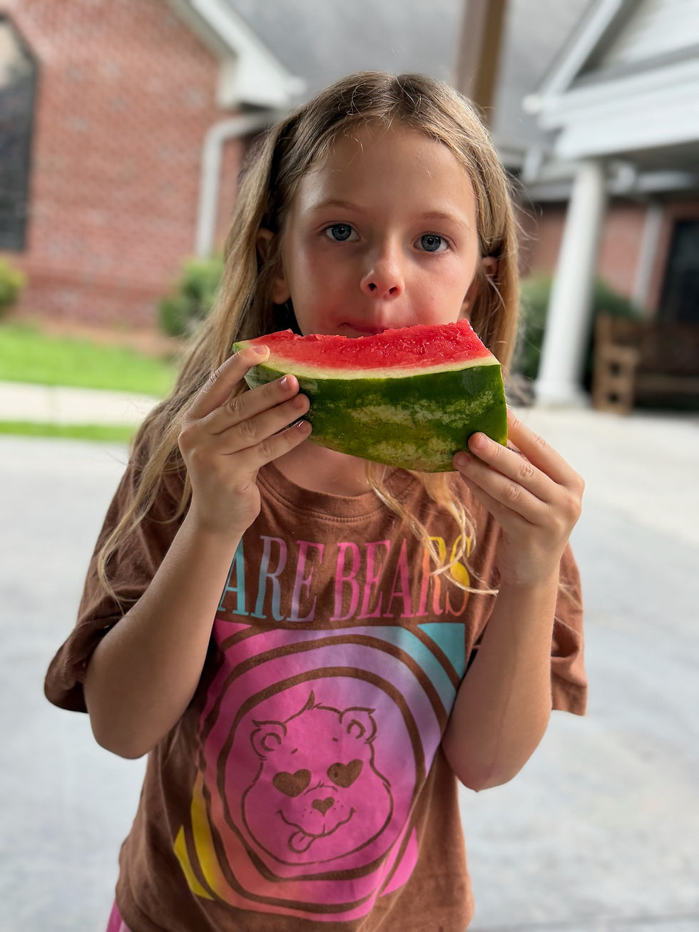 The watermelons were delicious! Photo provided by Emily Harper.