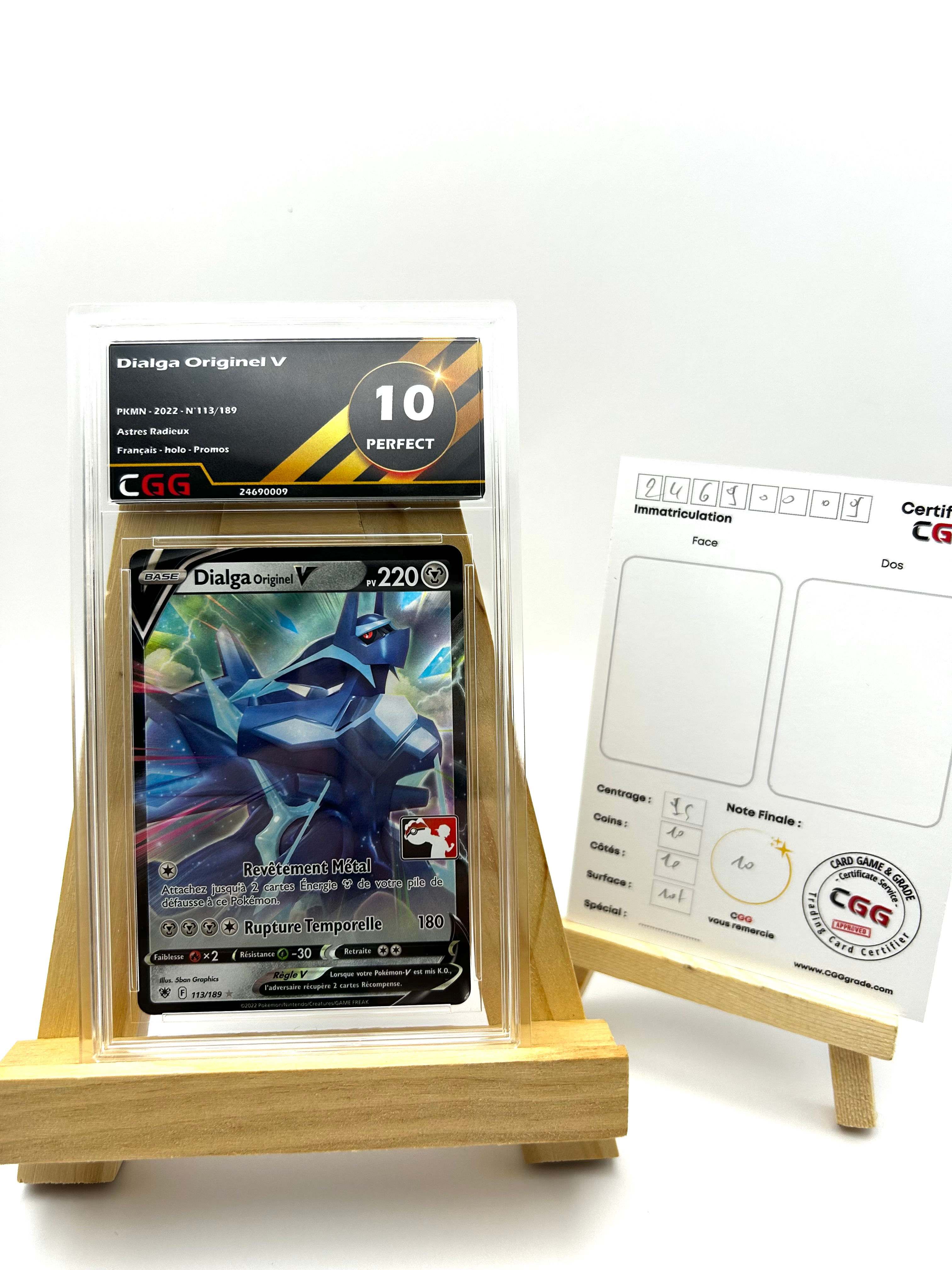 Dialga Originel V - Play Promo - CGG 10