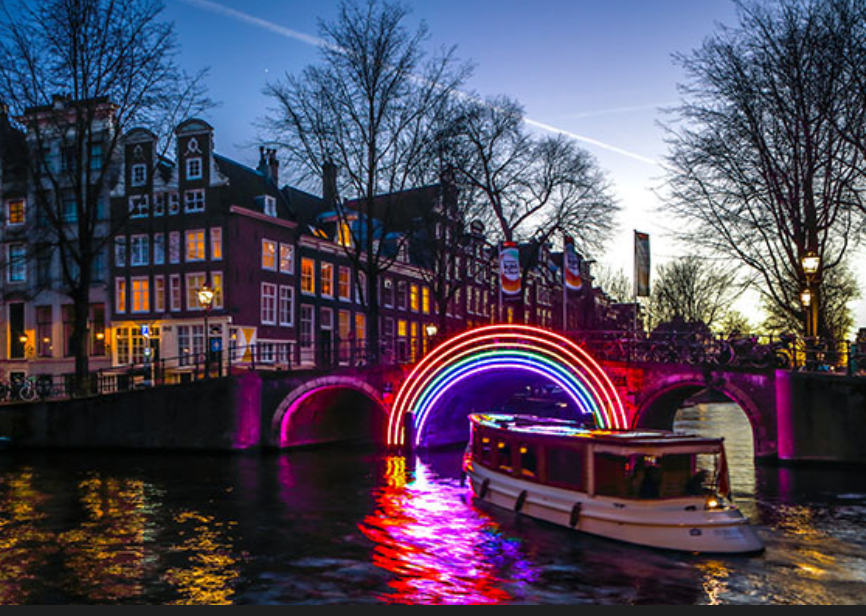 Amsterdam Light Festival walk