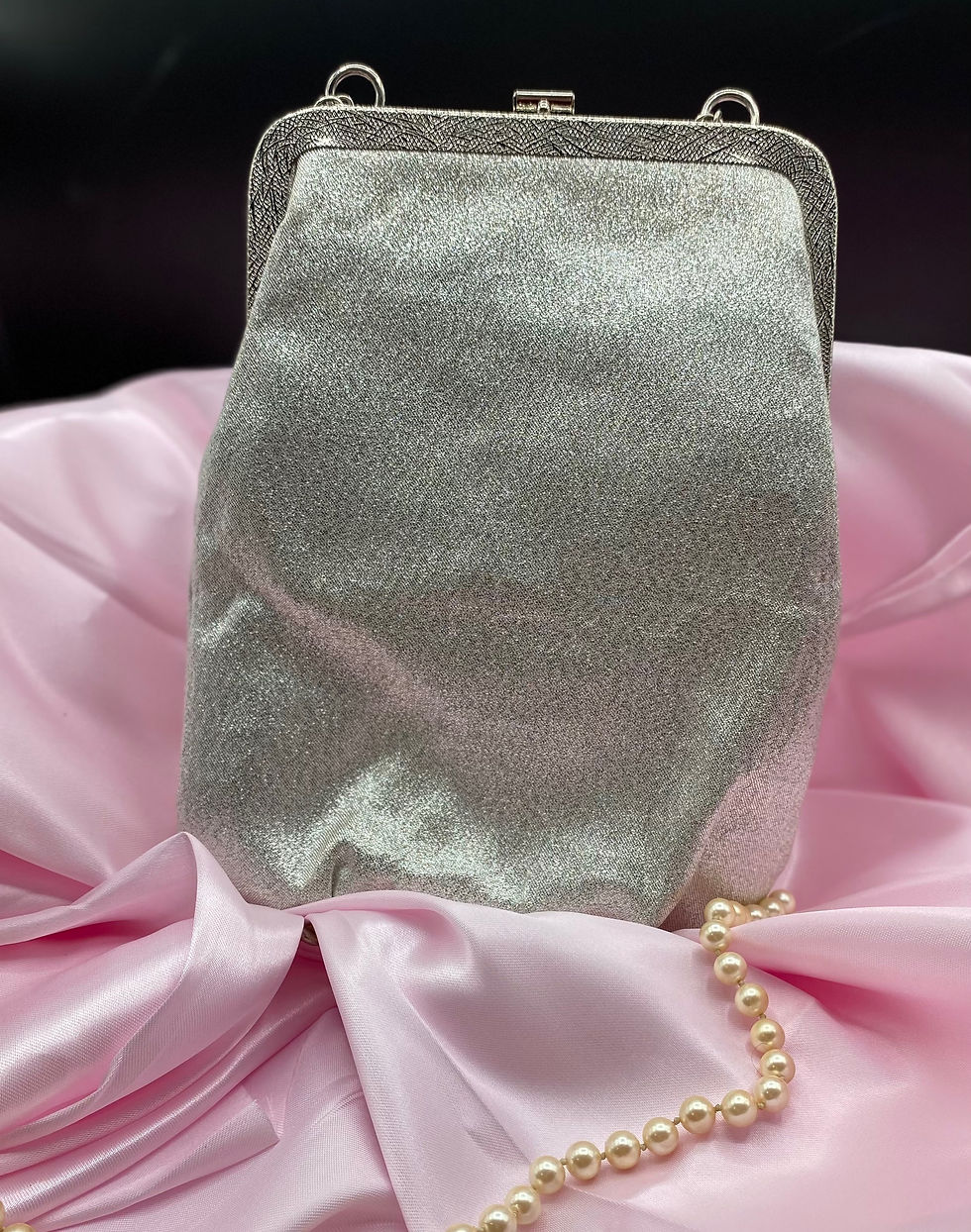 Thumbnail: Silver Clutch Bag