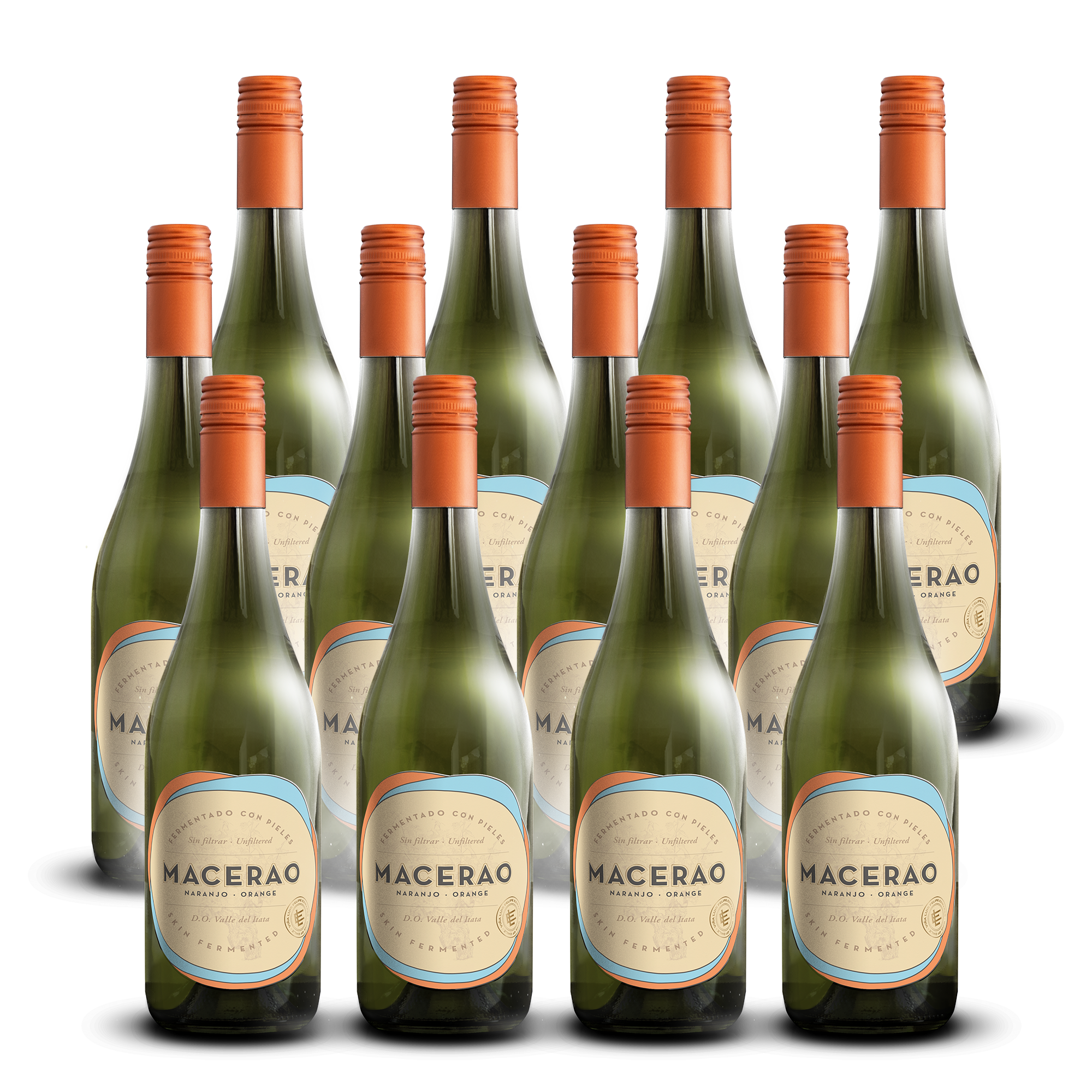 Macerao · Naranjo, 12 botellas
