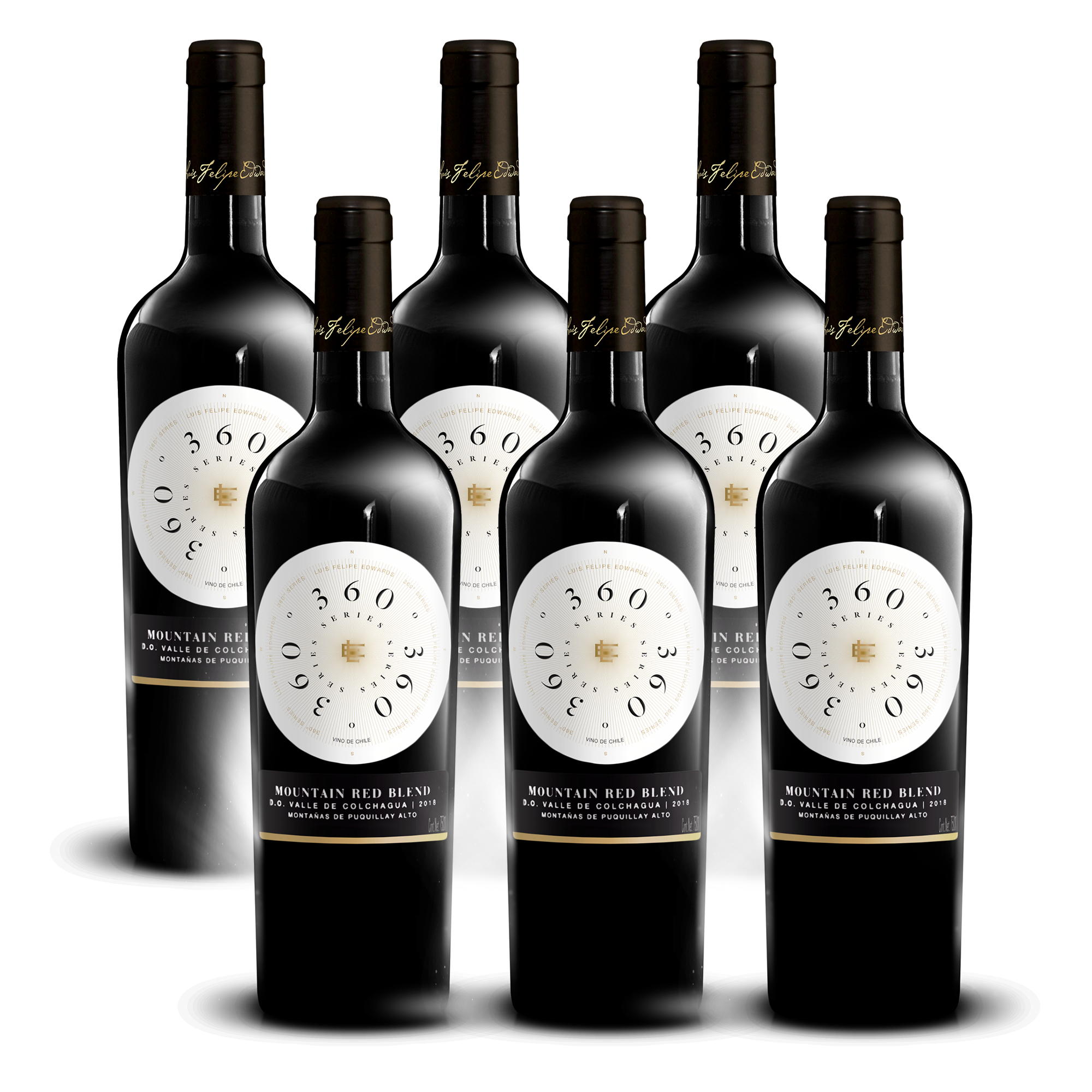  360º Series · Mountain Red Blend, 6 botellas