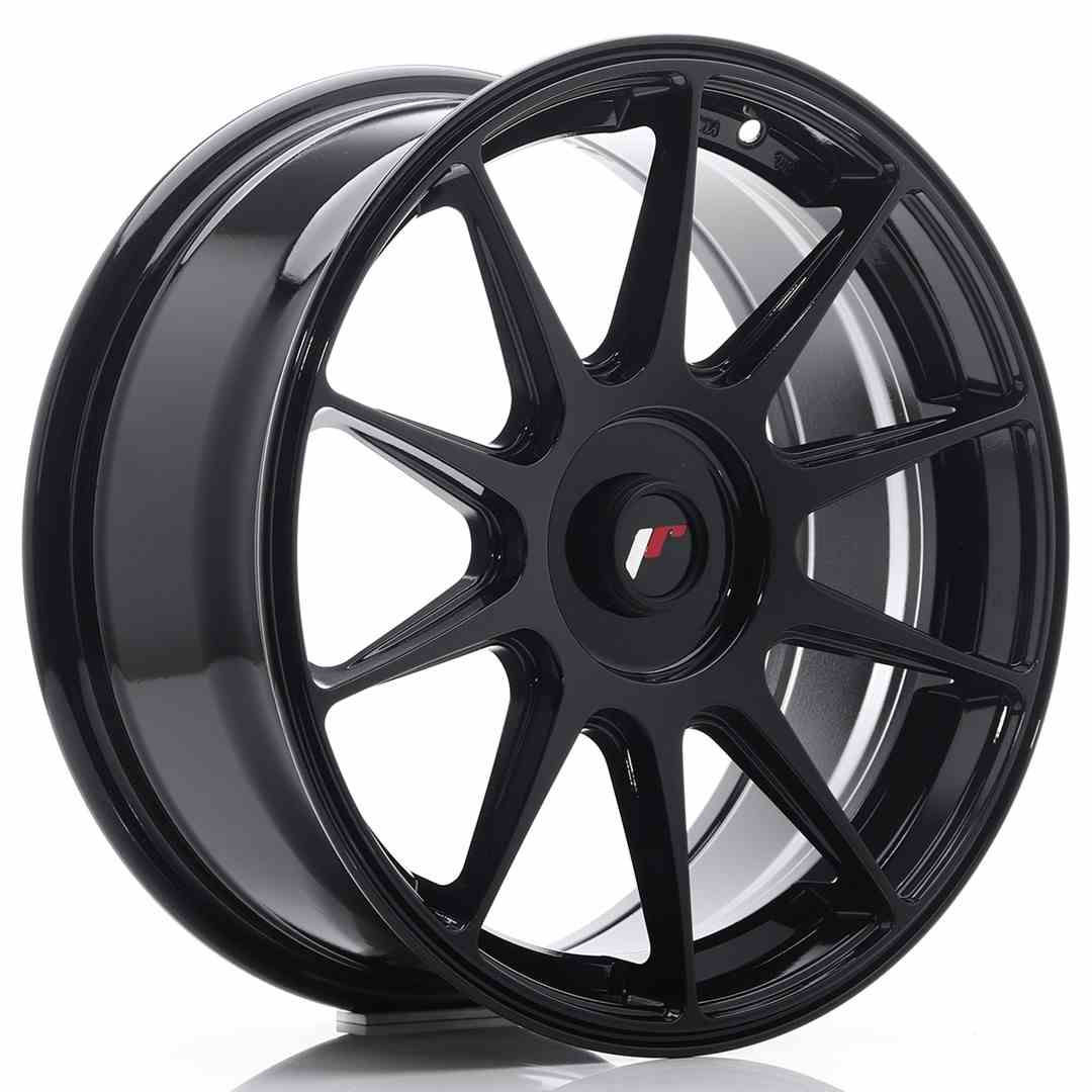 JAPAN RACING JR11 17X7.25 BLANK ETXX CB67.1 BLACK (20)