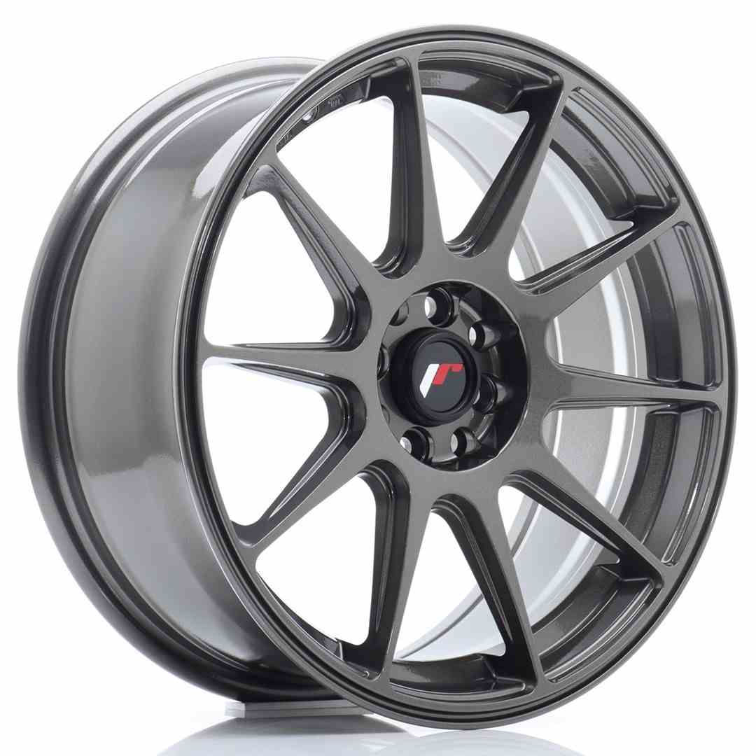 JAPAN RACING JR11 17X7.25 4/100|4/114.3 ET35 CB73.1 GREY (20)