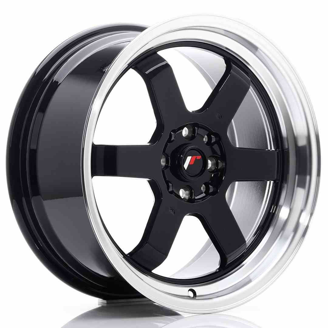 JAPAN RACING JR12 17X8 5/112|5/120 ET35 CB73.1 BLACK (20)