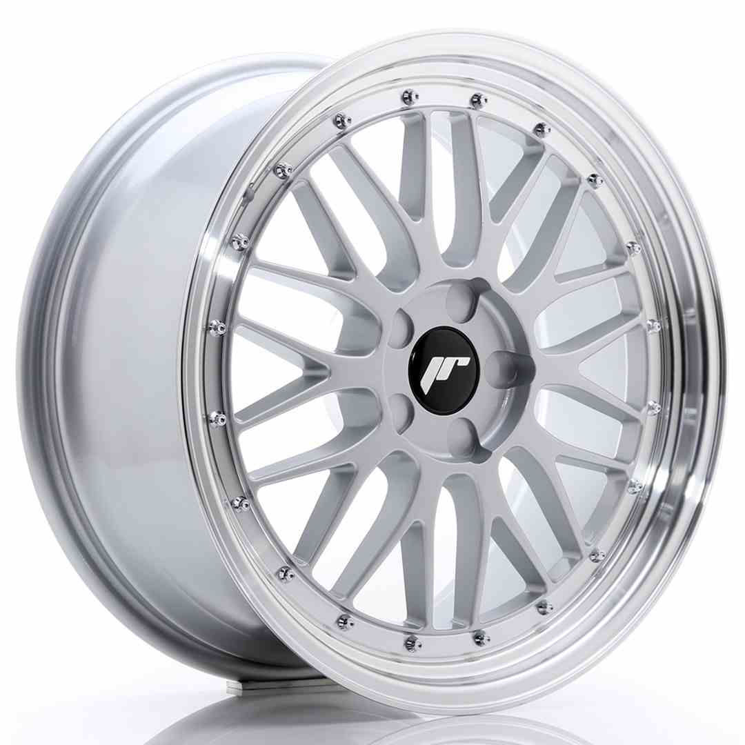 JAPAN RACING JR23 19X8.5 BLANK ETXX CB74.1 SILVER & POLISHED (14)