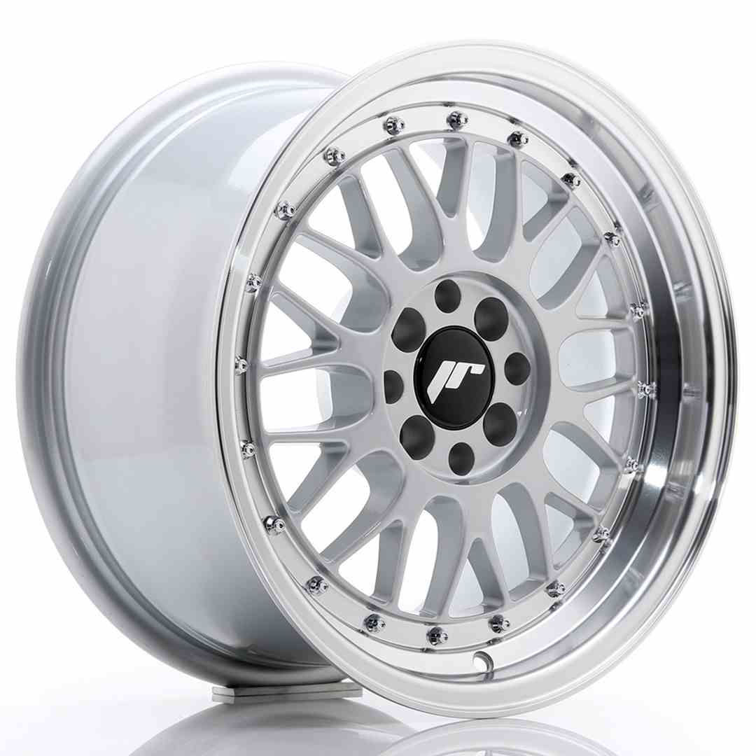 JAPAN RACING JR23 16X8 4/100|4/114.3 ET35 CB67.1 SILVER & POLISHED (20)