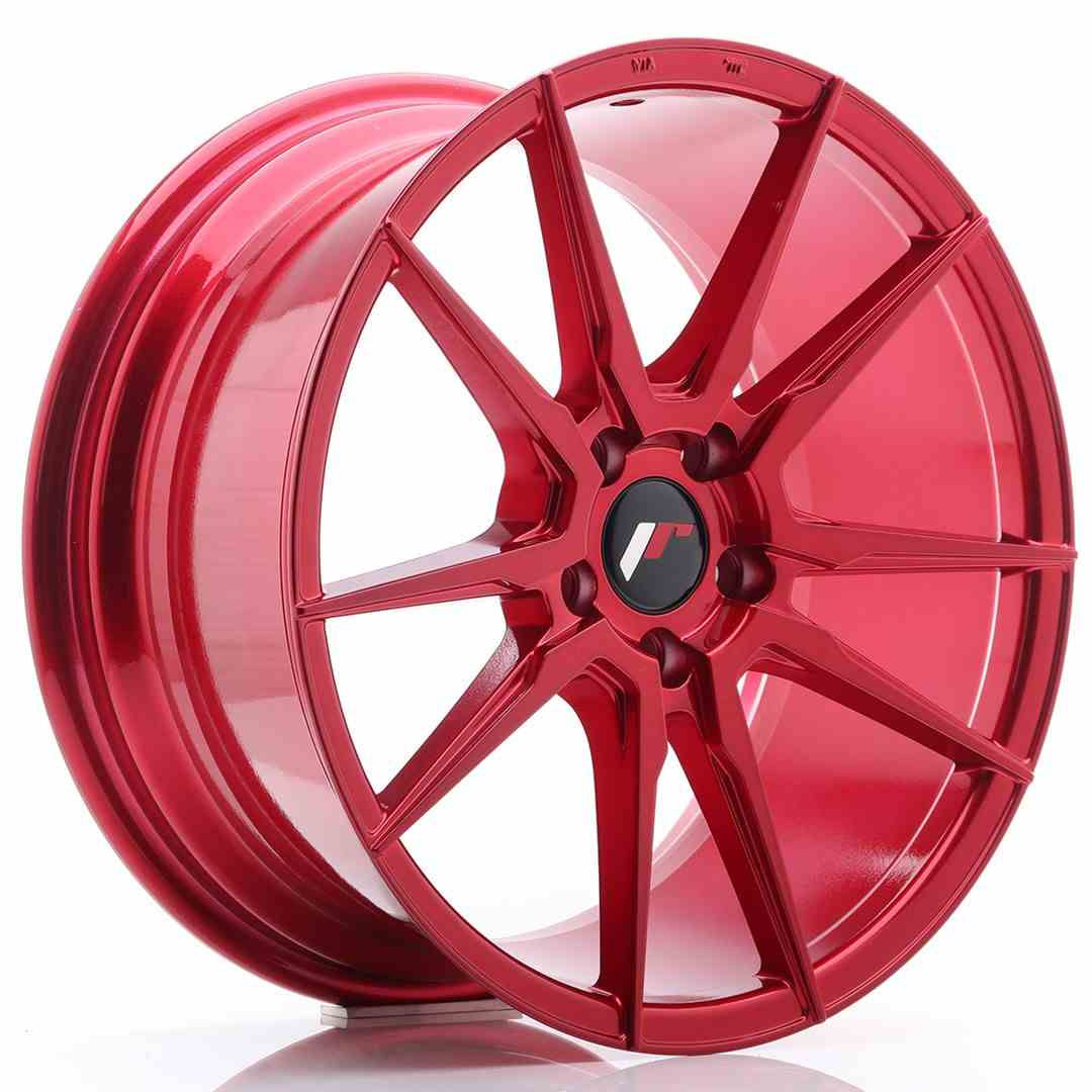 JAPAN RACING JR21 18X8.5 5/112 ET40 CB66.6 PLATINUM RED (20)