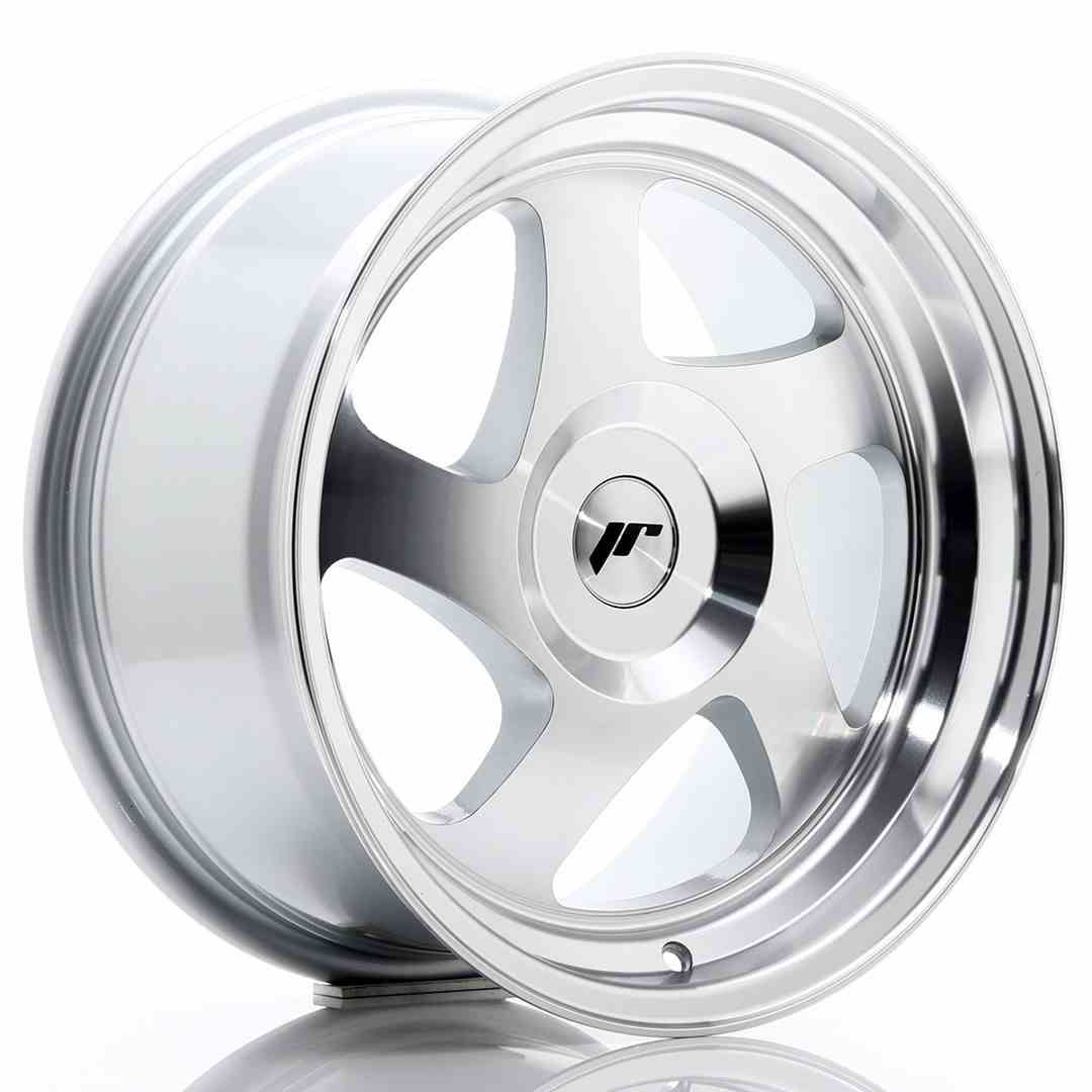 JAPAN RACING JR15 16X8 BLANK ET25 CB74.1 SILVER & POLISHED (20)