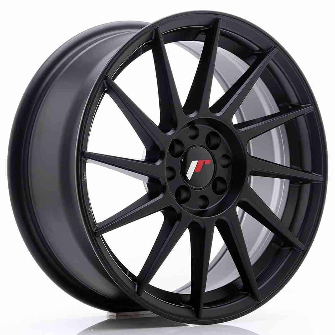 JAPAN RACING JR22 17X7 5/100|5/114.3 ET35 CB73.1 BLACK (20)