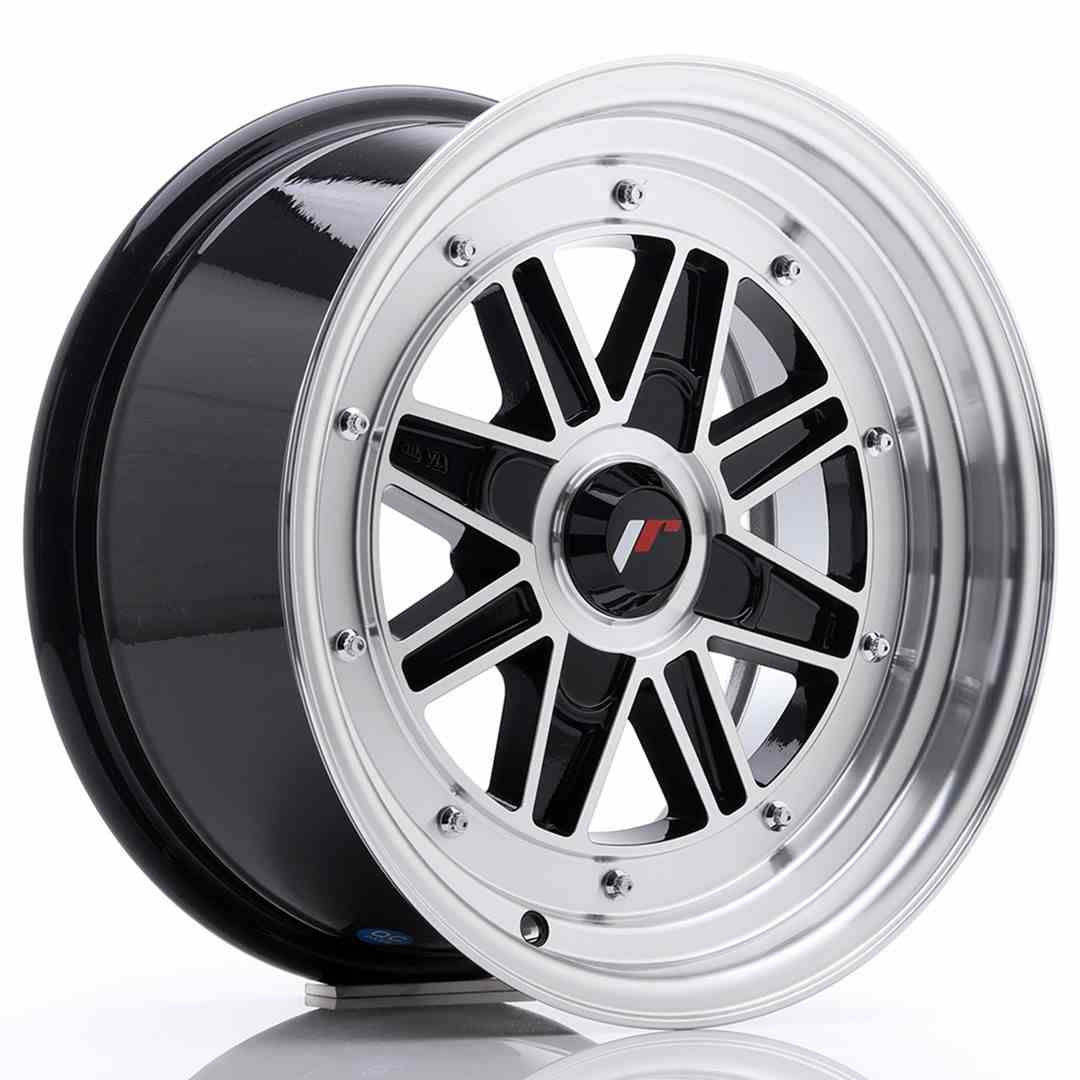 JAPAN RACING JR31 15X7.5 BLANK ET20 CB73.1 BLACK & POLISHED (20)