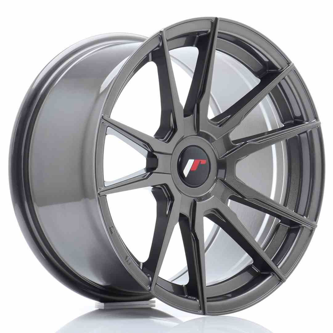 JAPAN RACING JR21 17X9 BLANK ETXX CB74.1 GREY (20)