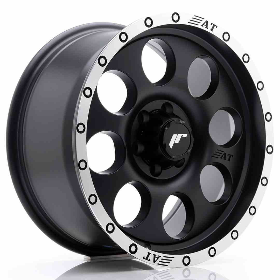 JAPAN RACING JRX4 17X8.5 6/114.3 ET20 CB66.1 BLACK & POLISHED (20)