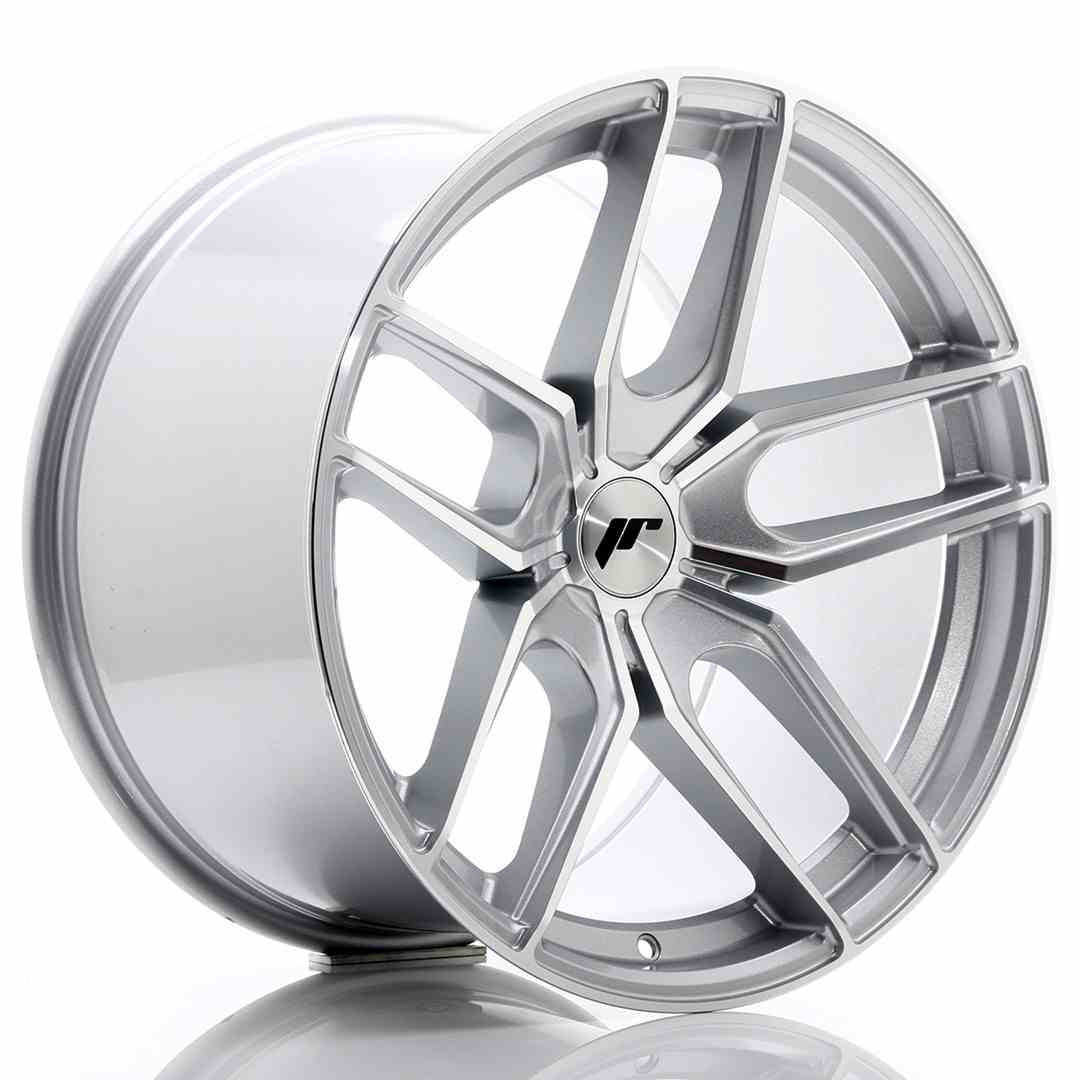 JAPAN RACING JR25 19X11 BLANK ETXX CB74.1 SILVER & POLISHED (8)