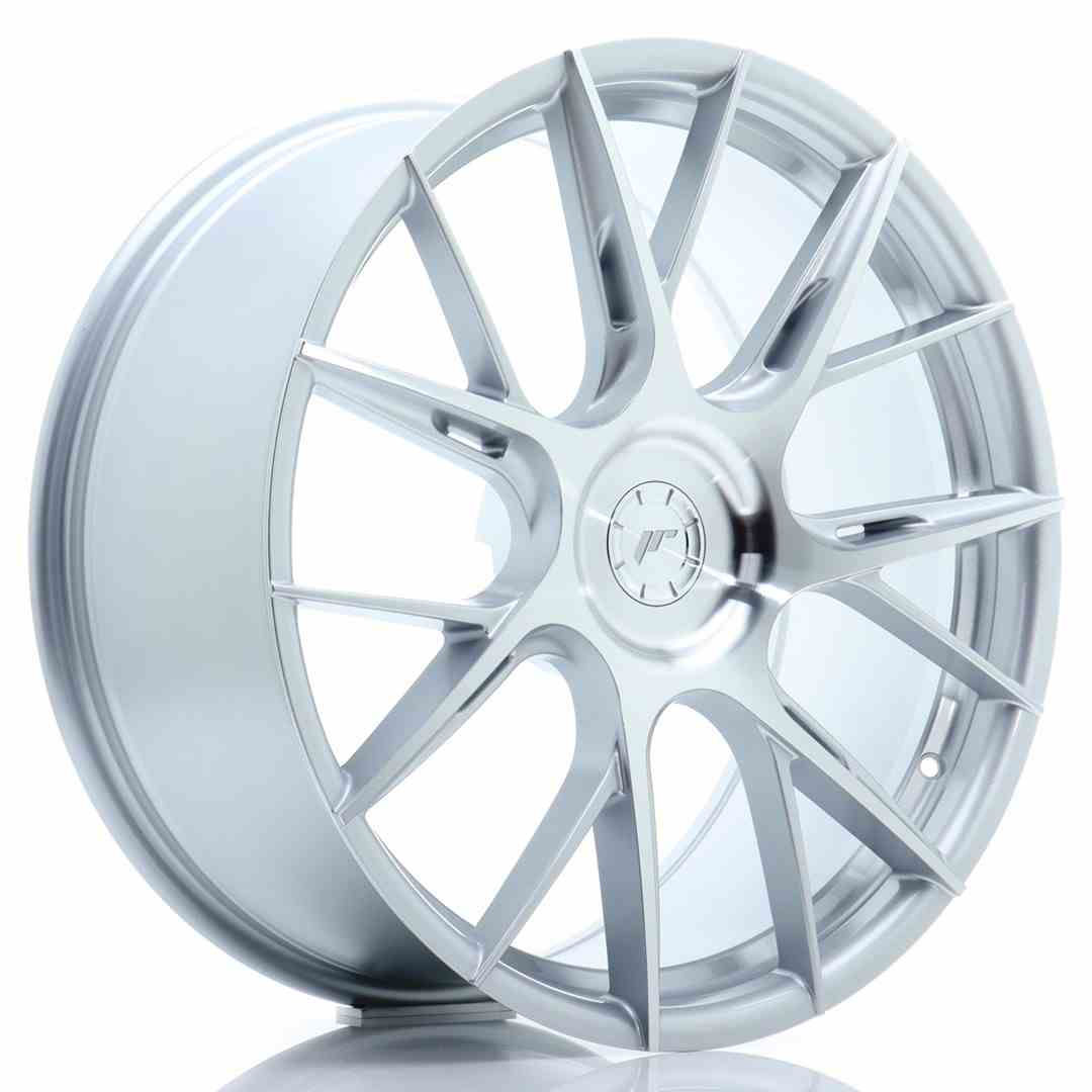 JAPAN RACING JR42 20X9 BLANK ETXX CB72.6 SILVER & POLISHED (20)